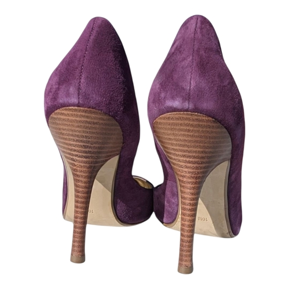 Guess Suede Purple Heel - Picture 3 of 10